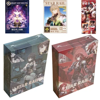 Honkai star ray collection card Booster box peripheral laser ticket silver wolf Jingyuan Kafka Yukong Rocha bookmark card toys