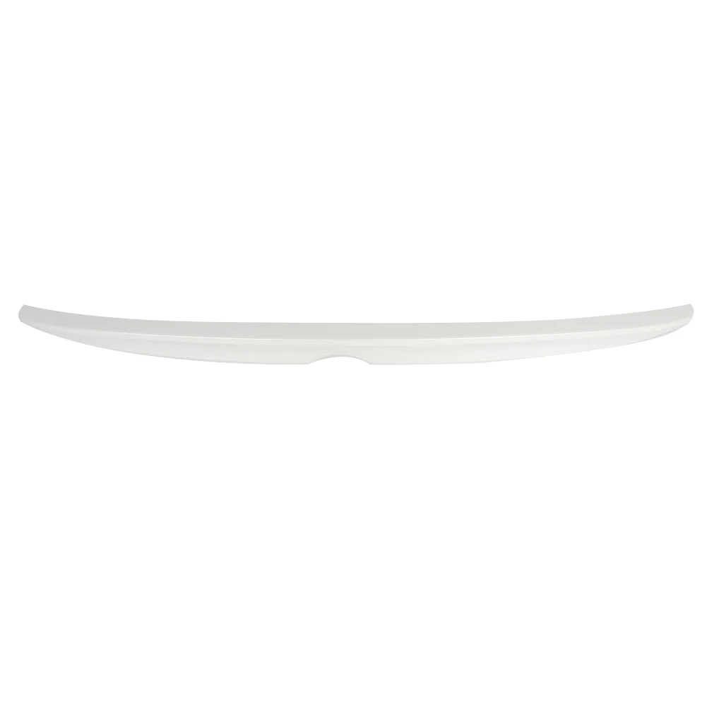 White Auto Rear Lip Spoiler Trim White Tail Trunk Spoilers Wing For Toyota Camry 2012 2013 2014 2015 2016 2017 ABS Plastic