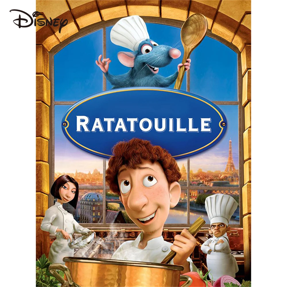 

Disney DIY Diamond Painting Ratatouille New Arrival Embroidery Mouse Animal Needlework Mosaic Cartoon Handmade Gift