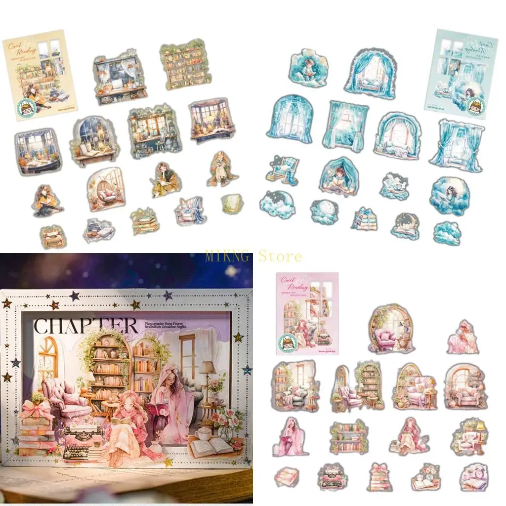 15 قطعة ملصق ملصق ملصق ملصق مقاوم للماء من أجل قصاصات أفضل بيع