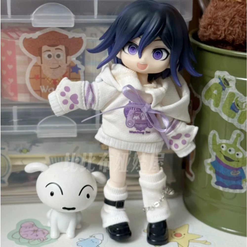 

Kokichi Oma Cosplay Doll 1/12 Bjd Handmade Clothes Water Sticker Faceplates Anime Game Cosplay Toy