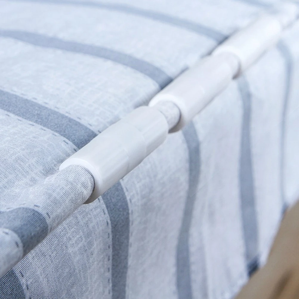 

8pcs Anti-slip Bed Sheet Clips Fasteners Elastic Straps Hold Sheets Tight Protect Fabric Clench System