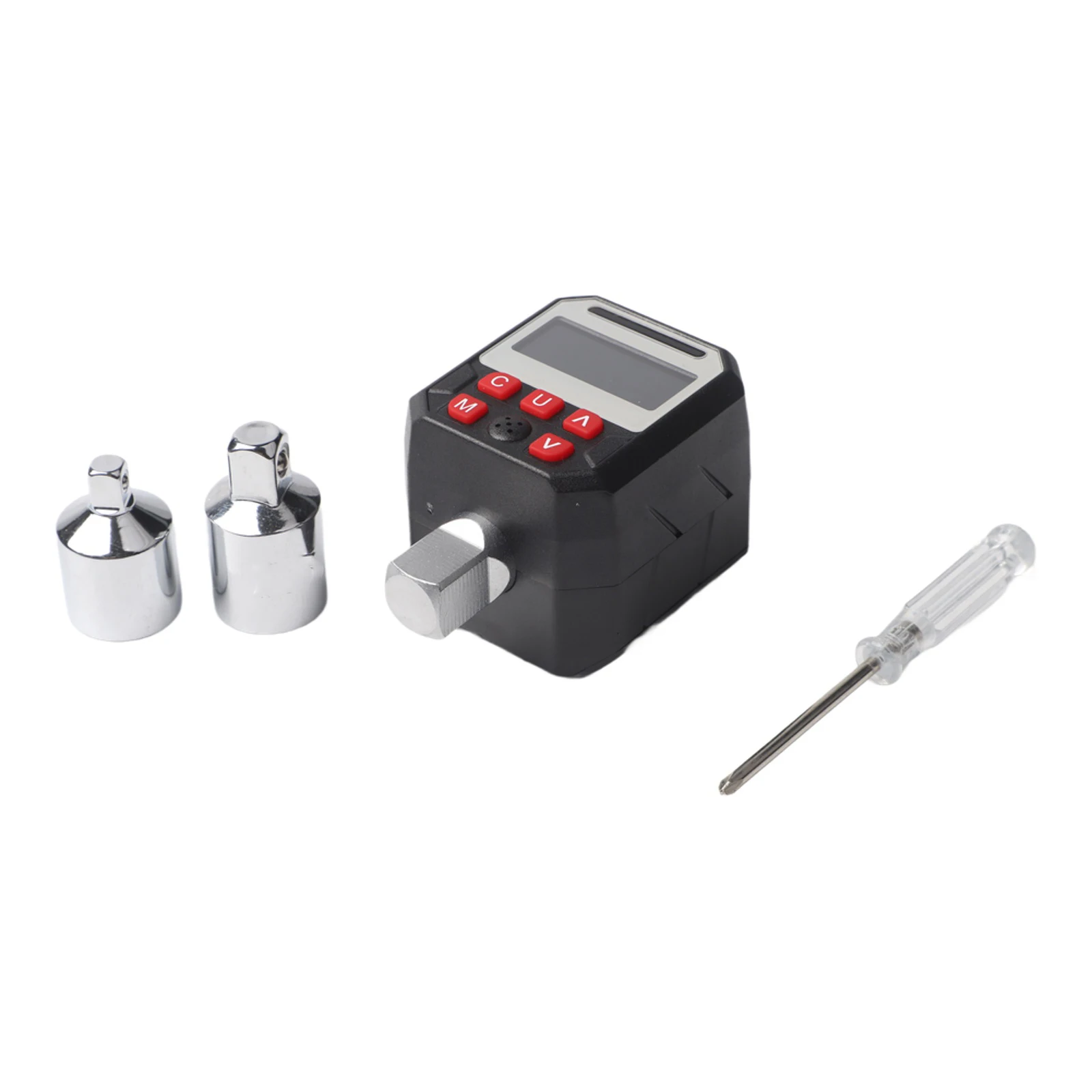 Automatic Power Off Torque Tool Wrench Digital Torque Adapter Torque Range 1.5-340Nm LED Indicator Metal Construction