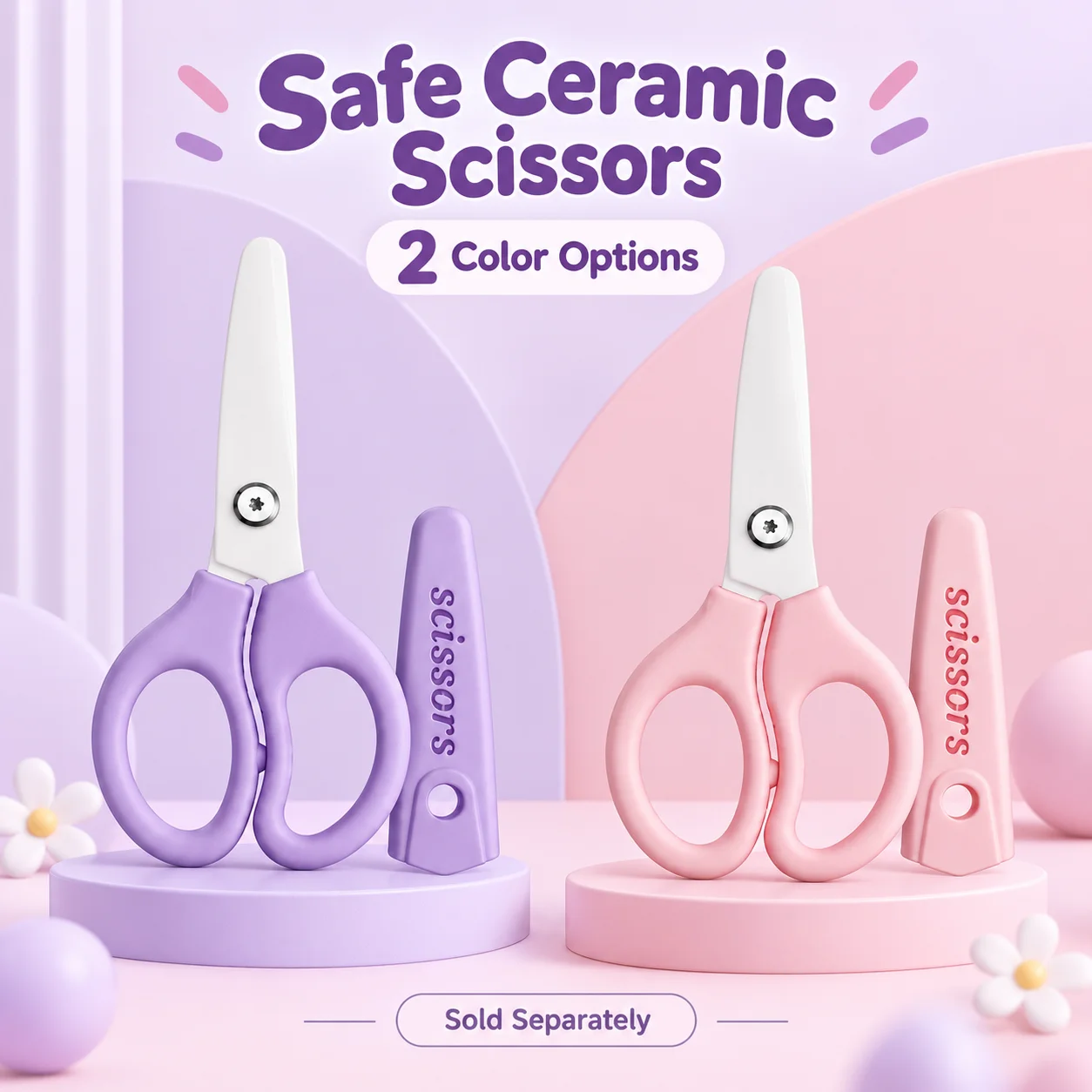 Baby Food Scissors - Ceramiczne nożyczki kuchenne, nożyczki do przygotowywania
