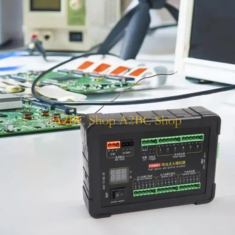 A2BC Professional PD60+ Combustion System And Ignition Testing Device For Vehicle Computer Repair With 6 Channel Support