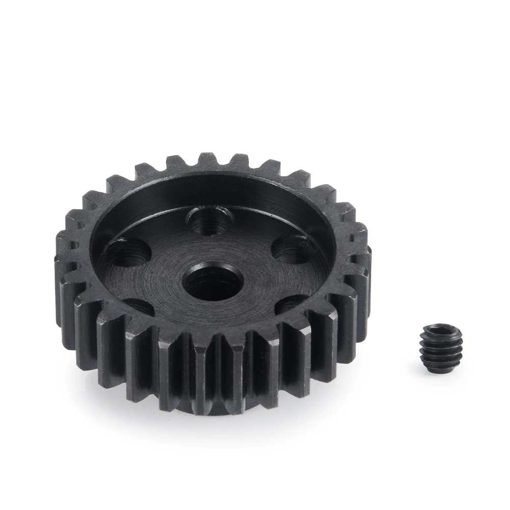 TRINOOD Steel Metal Pinion Motor Gear M1 5mm 11T 12T 13T 14T 27T 28T 29T 30T for 1/8 1/10 RC Model Car Buggy Truck Motor Parts