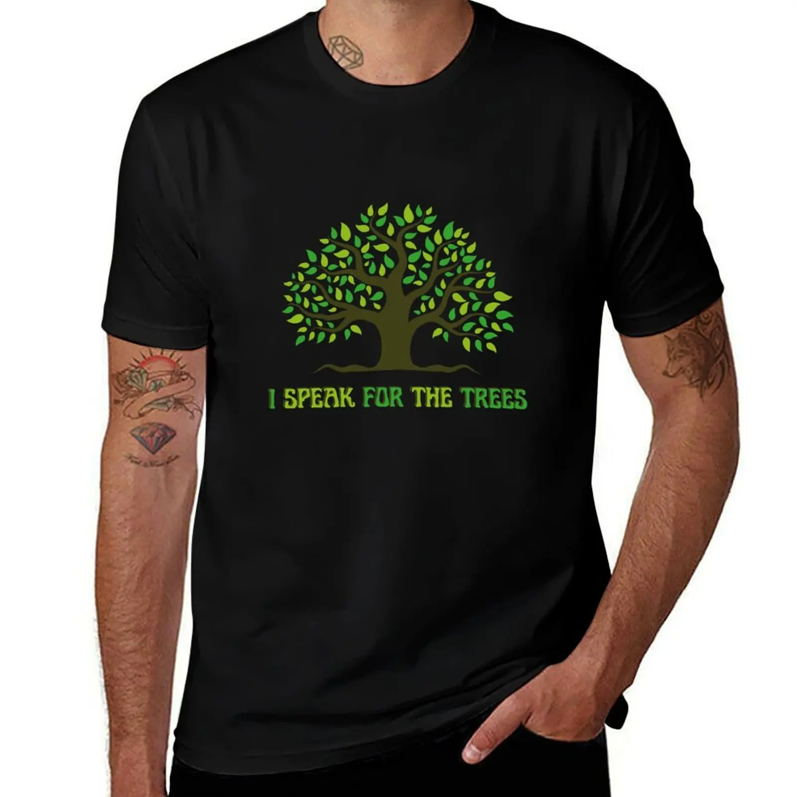 

I Speak For The Trees T-Shirt t shirts for man pack white t shirt man luxury T-Shirt