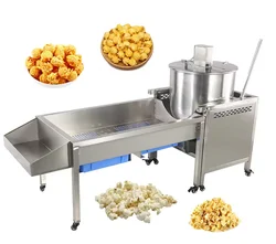 New Caramel Gas Automatic Mini Cinema Industrial Commercial Popcorn Vending Making Makers Machine