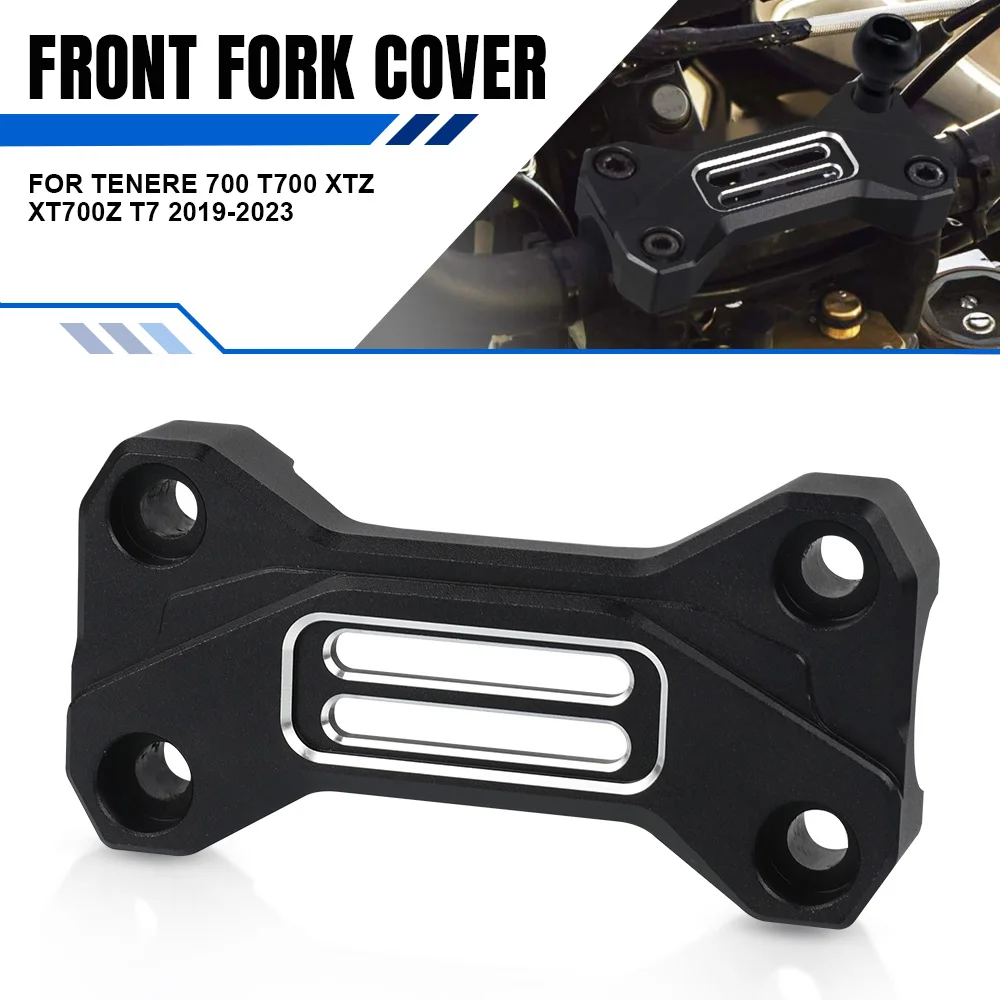 

Motorcycle Tools Front Fork Cover Guard Front Fork Cover Cap For Yamaha Tenere 700 T700 XTZ XT700Z T7 2019 2020 2021 2022 2023