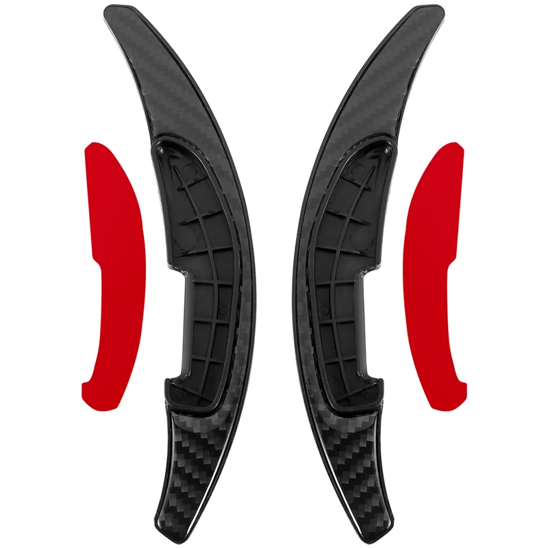 

A73X-Carbon Fiber Steering Wheel Paddle Shifter Gear Shift Shifter Extension For-BMW M Series M2 M3 M5 M6 X 5M X6M