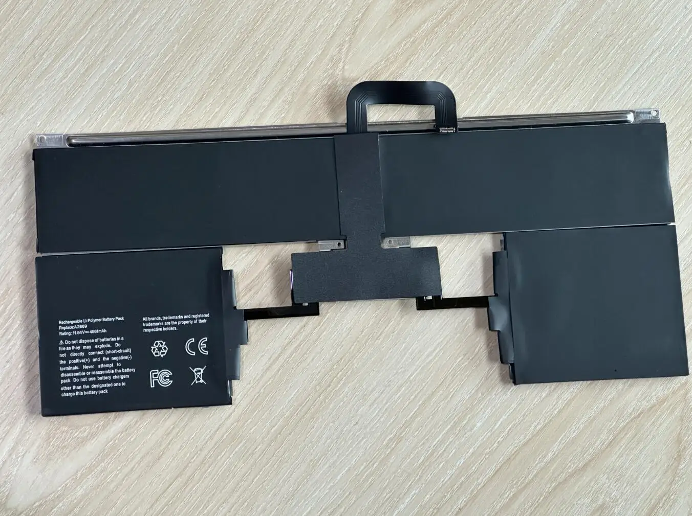 A2669 Laptop Battery For Apple Macbook Air 13 inch 2022 (M2) A2681 11.54V 52.6WH