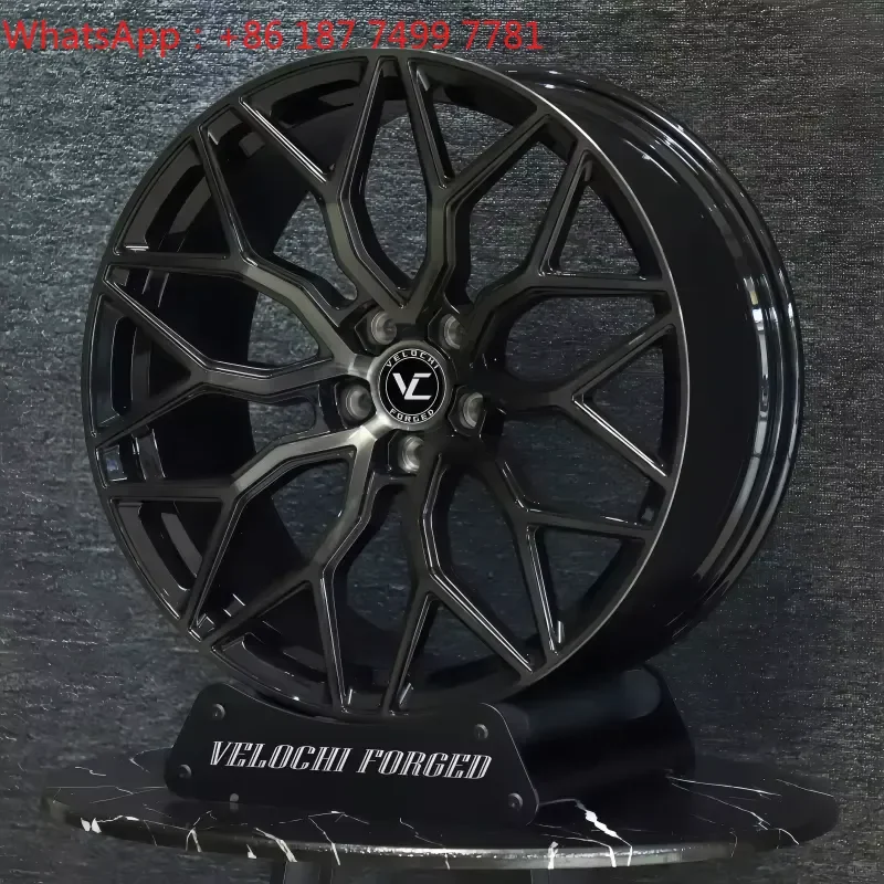 VLC Racing Car Forged Chrome Wheel Alloy Rim 5x112 5x120 5x114.3 17 18 19 20 21 22 23 24 Inch for