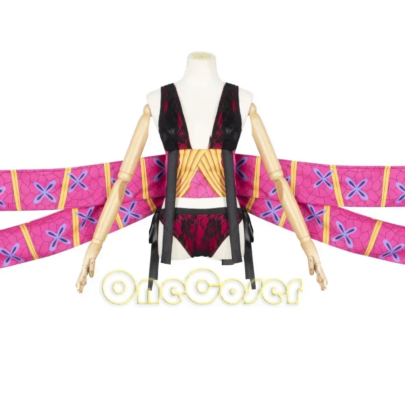 Demon Slayer Kimetsu No Yaiba Cosplay Costume para meninas e mulheres, Entretenimento, Arc Daki, Entretenimento, Anime Headwear, Temporada 2, Sem Yaiba, Uniforme Sexy