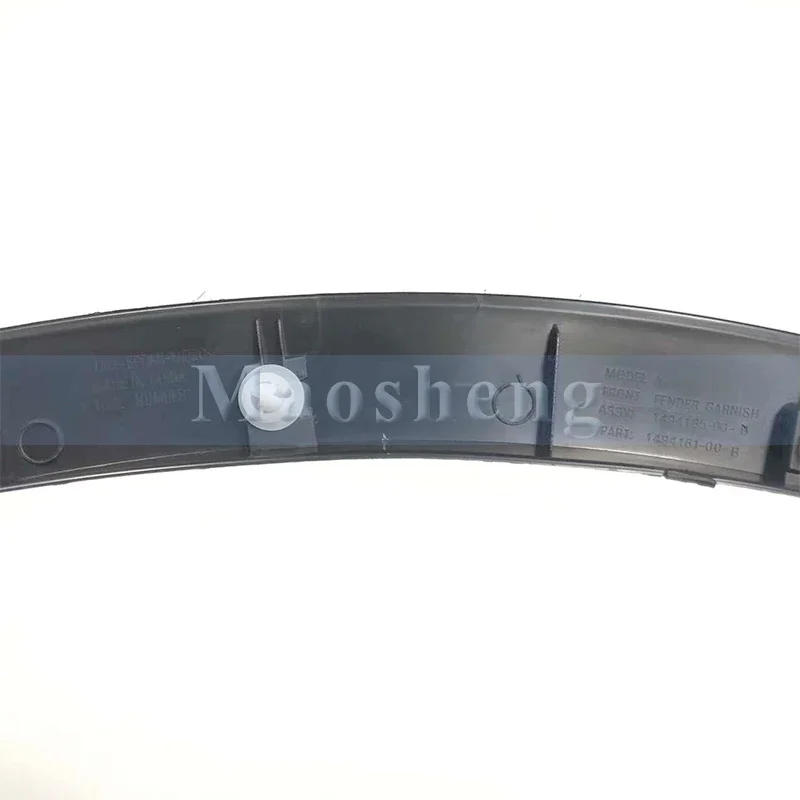 Front/Rear Car Wheel Arch Moulding For Tesla Model Y Fender Eyebrows Wheel Arches Car Assecories
