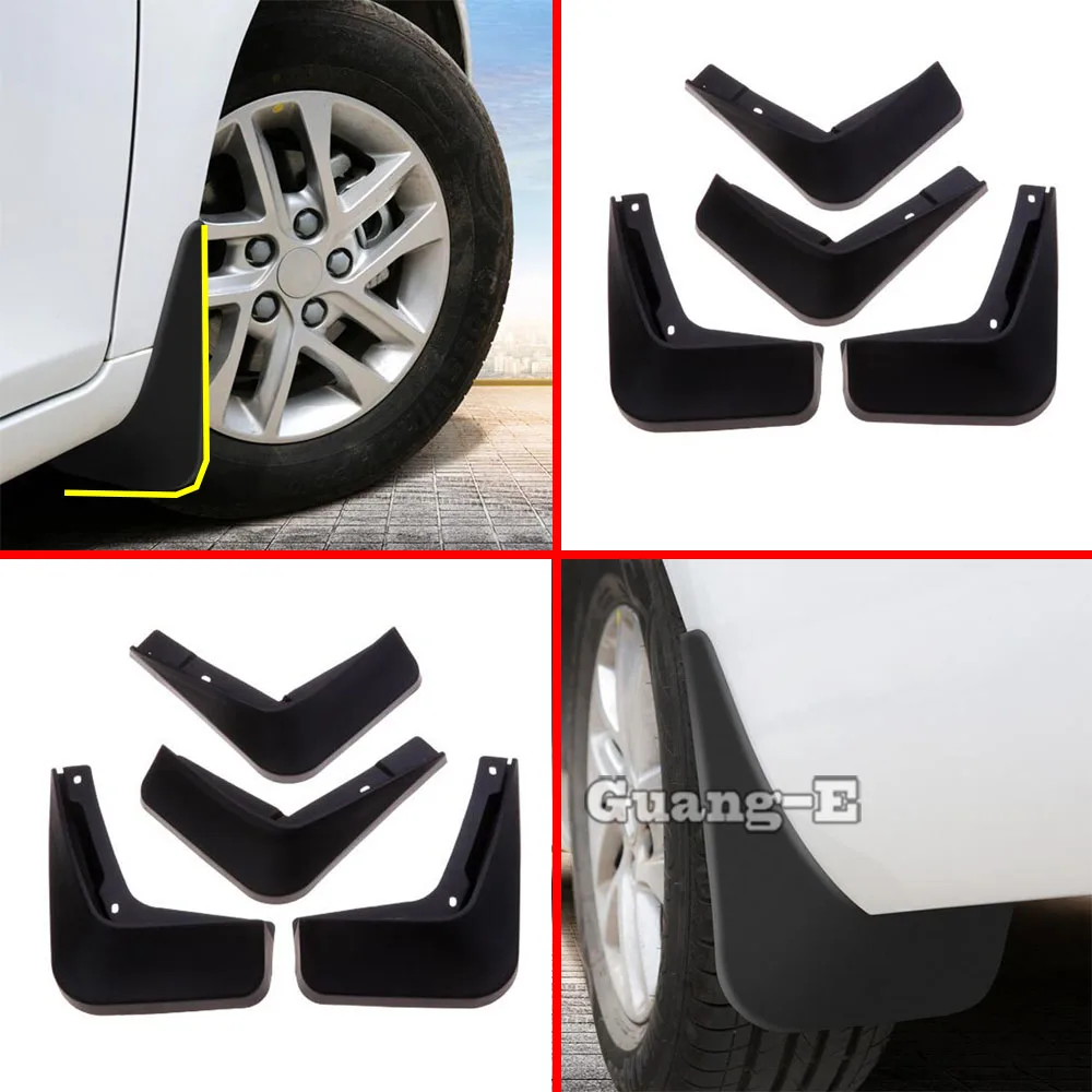 Car Fender Soft Mudguard Flap Splash Mud Guard Stick Cover For VW Passat B8 Variant Alltrack 2016 2017 2018 2019 2020 2021 2022