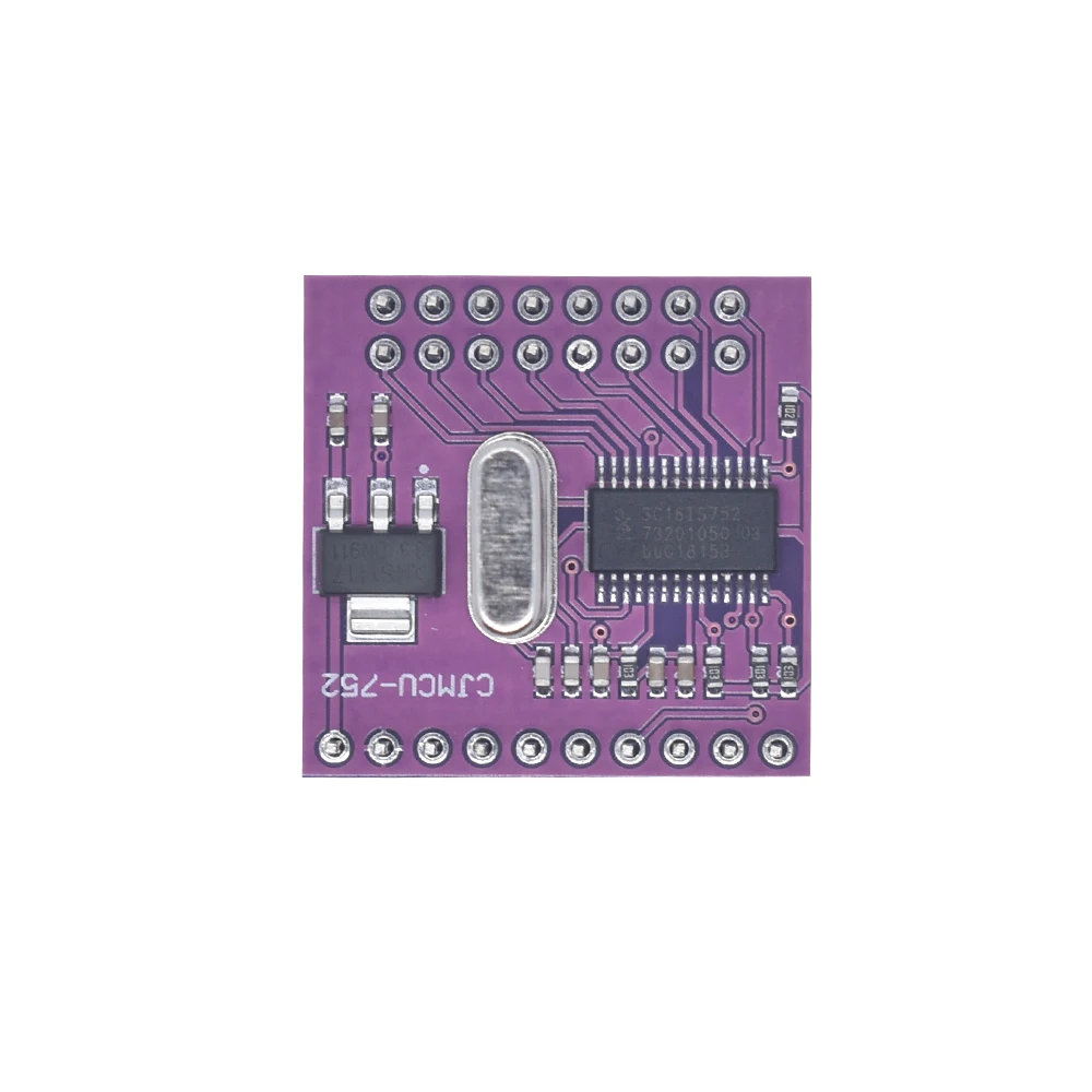 1PCS CJMCU-752 SC16IS752 I2C/SPI bus interface to dual channel UART conversion module