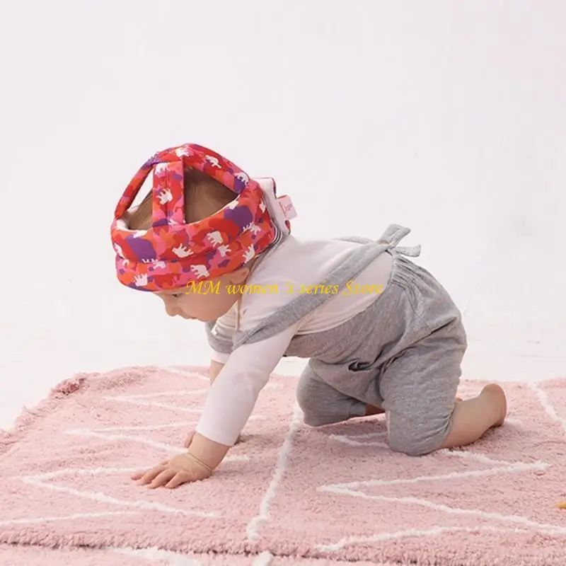 Q39C Baby Infant Toddler Helmet No Bumps Safety Head Cushion Bumper Bonnet Hat