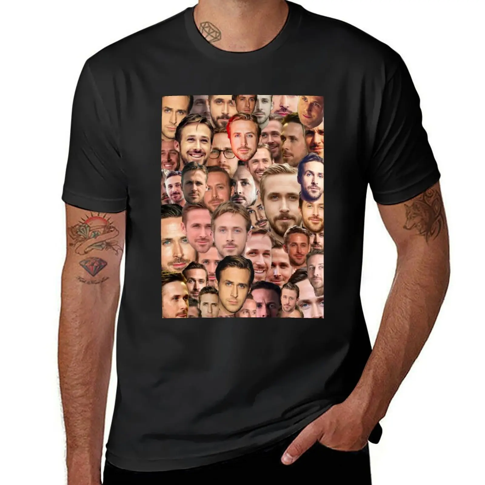 RYAN GOSLING T-Shirt vintage funnys mens t shirt