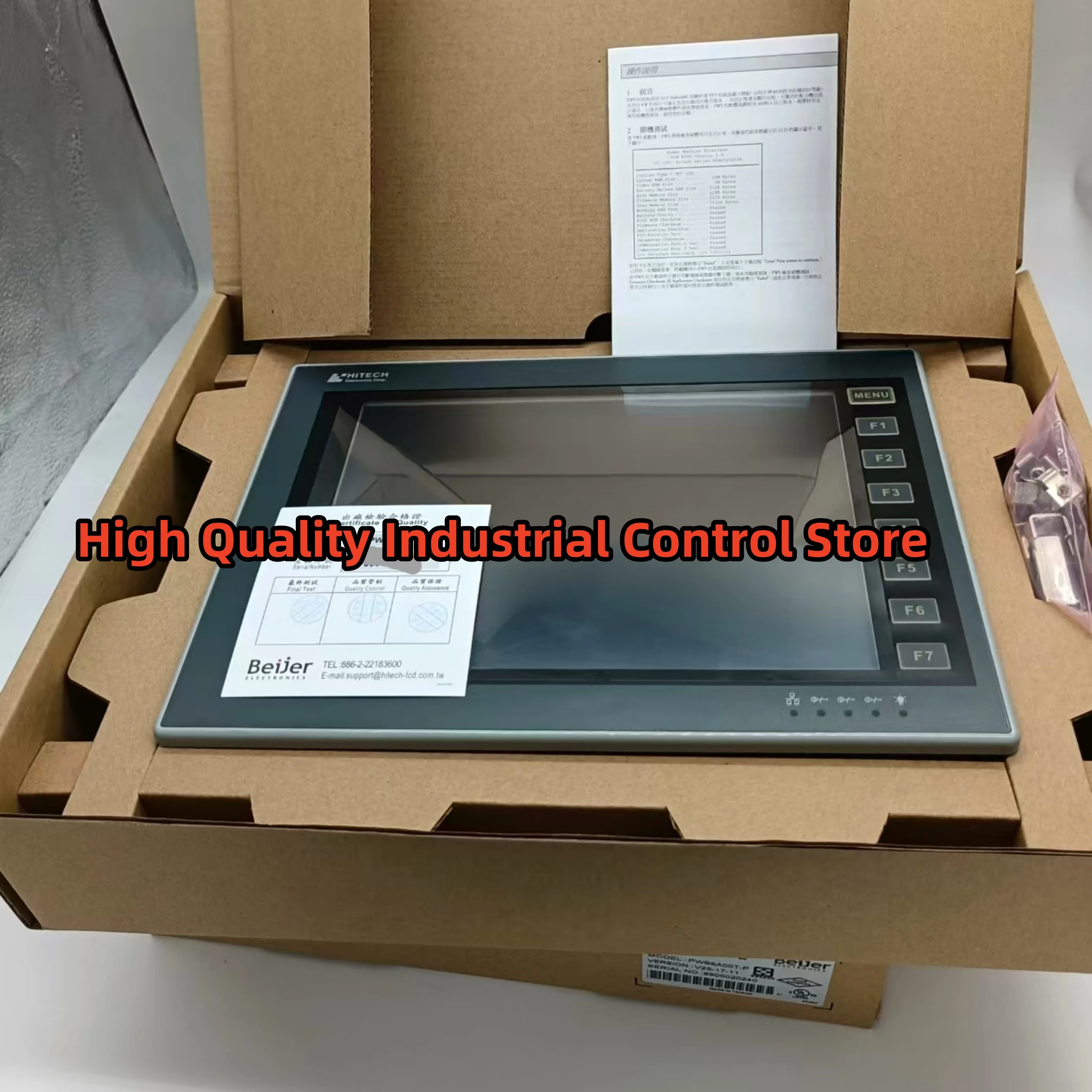

New original PWS6A00T-P HMI Touch Screen