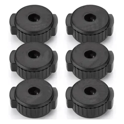 Plástico Cymbal Nuts para percussão Drum Kit, Quick-Set, peças de reposição, 6 pcs