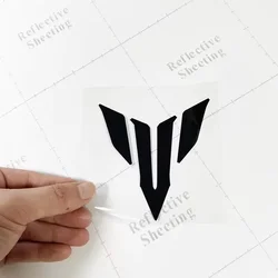 1Pcs Refit Sticker Vinyl Mt Logo Motorcycle Sticker For Yamaha Mt-03 Mt-07 Mt-09 Mt-10 MT 07 09 03 10 Decal