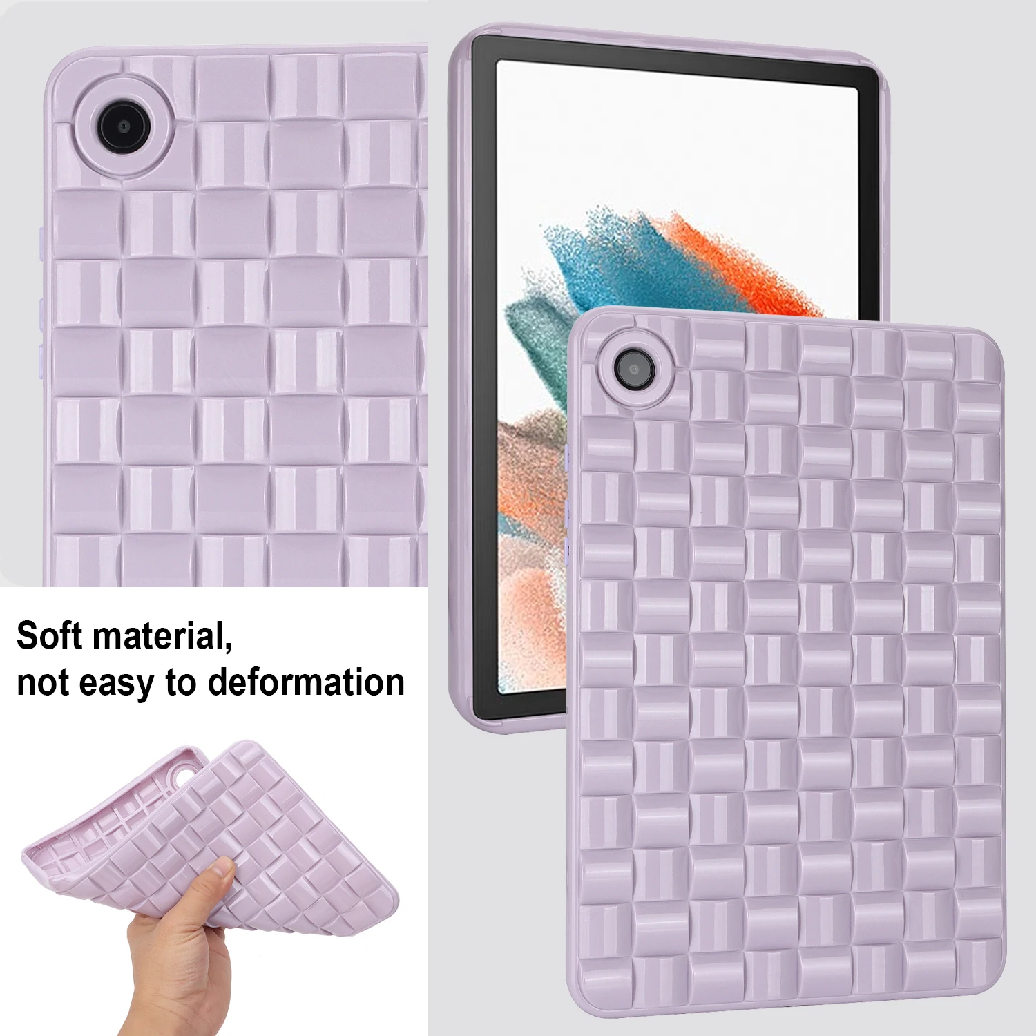 

Чехол для Samsung Galaxy TAB SM-X200 X205 A8 10,5 2021, чехол из ТПУ для планшета Tab S6 LITE P610/P615 2020/2022/2023/2024 A7 LITE 8,7