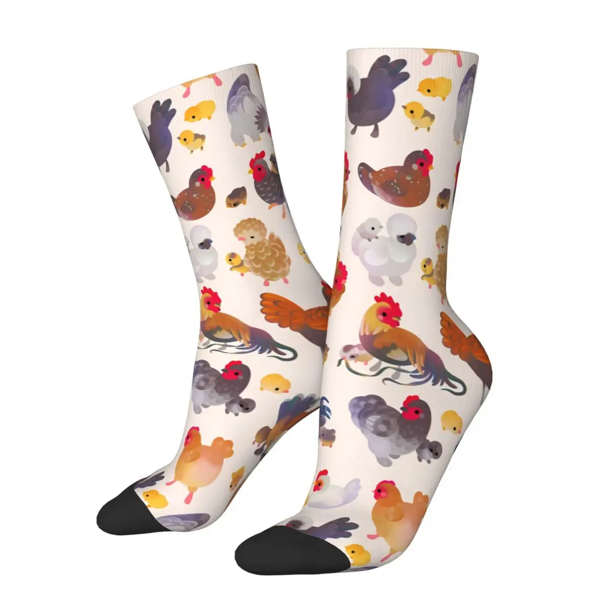 Chicken And Chick Pastel Socks Male Mens Women Summer Stockings Harajuku