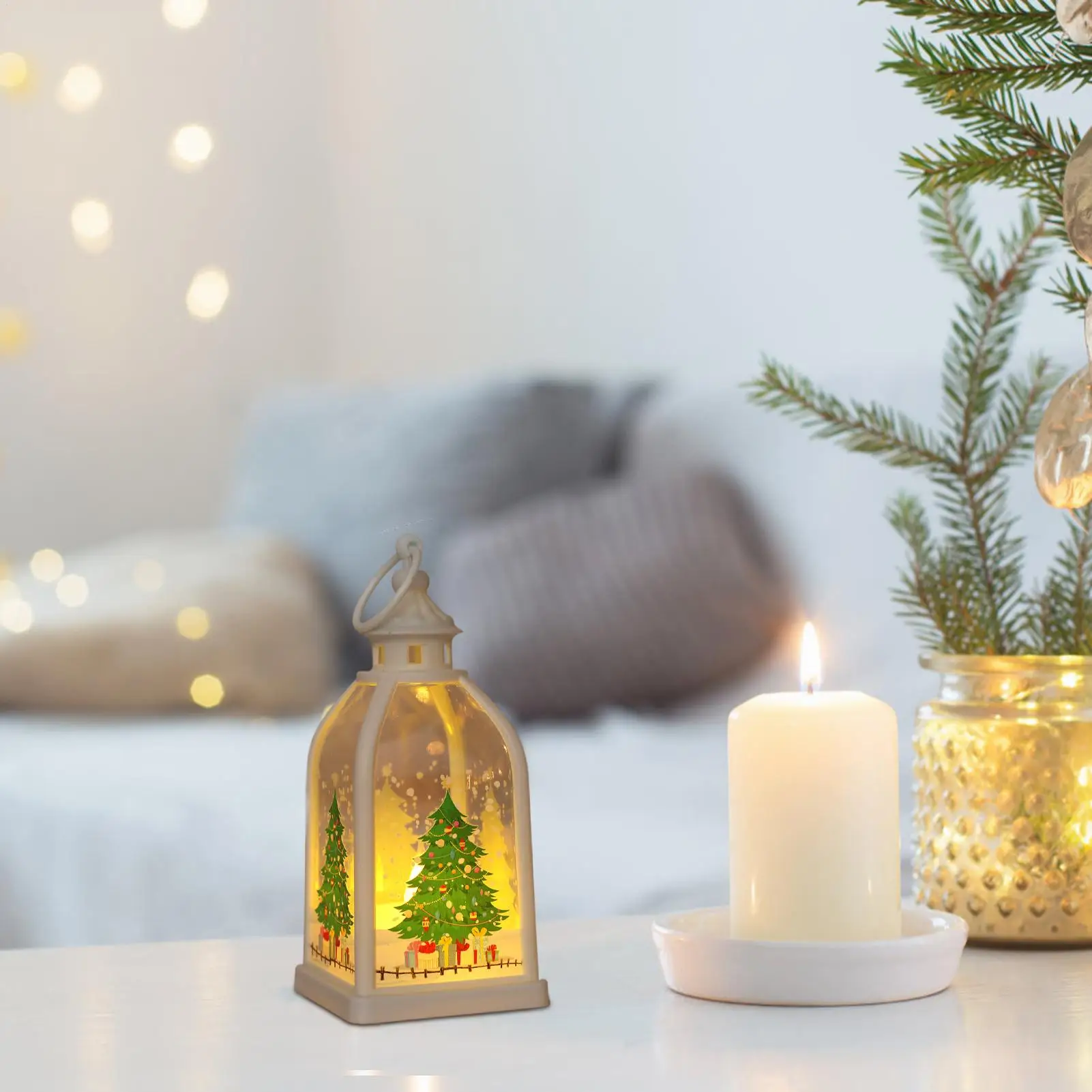 

Christmas Lanterns Outdoor Battery Powered Light Battery Powered Garden Lantern For Christmas Home Night Night Indoor Party