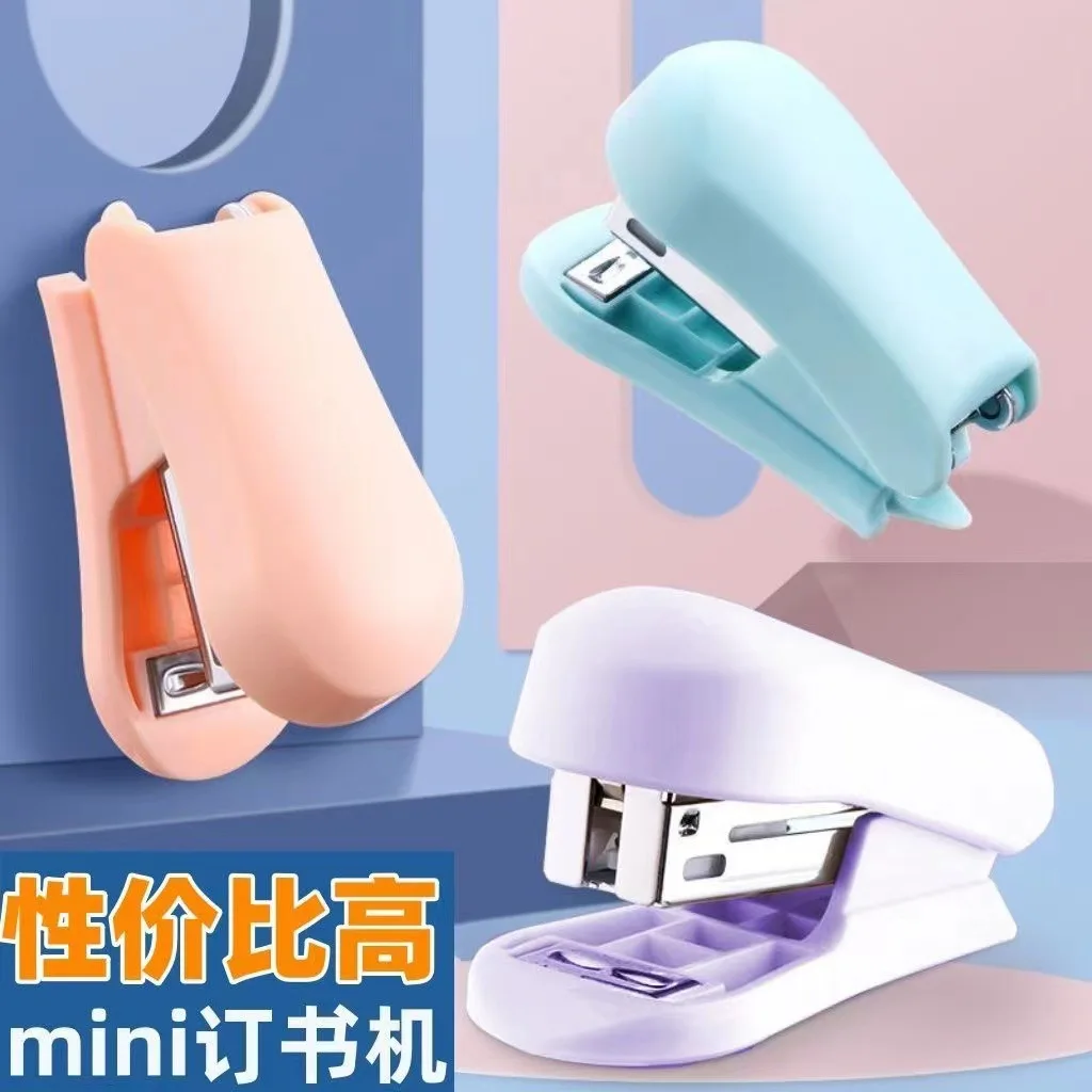 Mini Stapler Mini Stapler Set Mini Stapler 10 Needle High Beauty Portable Durable Student Edition