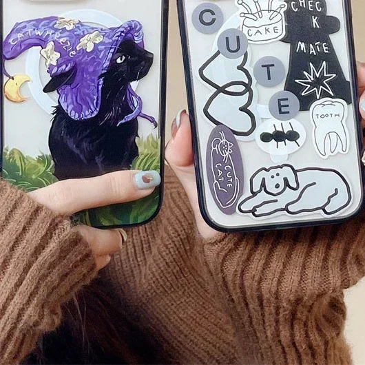 

Cat Dog MagSafe Phone Case Cover for IPhone 11 12 13 14 15 Pro Max Case for IPhone 15 Pro Max