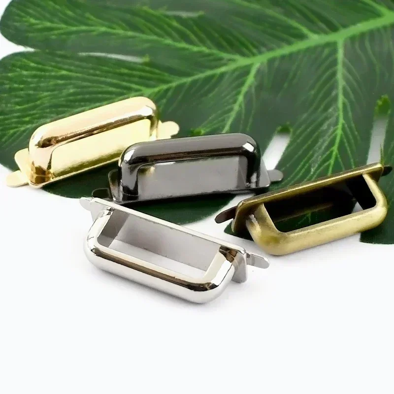 4/10Pcs 25*9mm D Ring Metal Buckles Arch Bridge Connector Hang Hook Bag Clip Clasp Hardware Decoration Loop Sewing Accessories