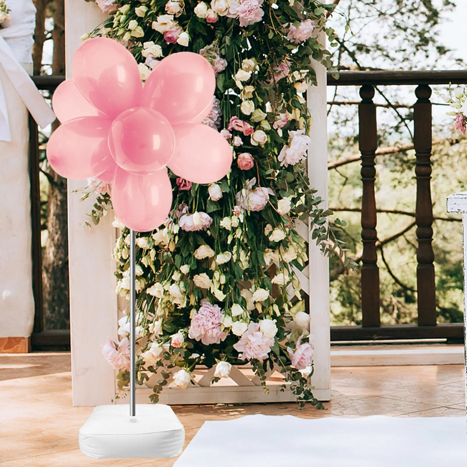 2Pcs Square Water Bags PVC Balloon Arch Weights Pool Weights Reusable Water Filled Base Wedding Party Decorations Balloon