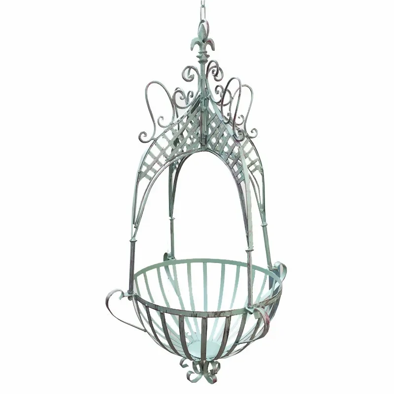 flower pot, hanging flower rack, plant support outdoor, garden green dill rose orchid, storage courtyard decoration