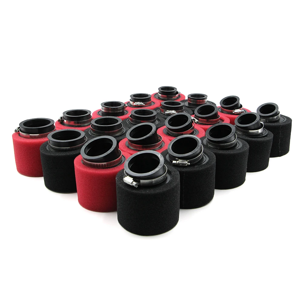 Universal High Flow Foam Air Filter Sponge Cleaner 35mm 38mm 42mm 45mm 48mm 50mm 60mm For Motorcycle Dirt Bike Moped Scooter ATV