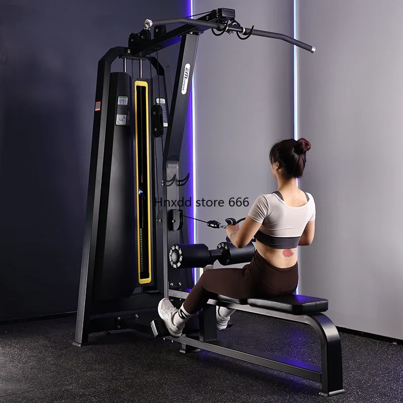 Gym equipment Full set of bench press high pull back trainer Squat machine