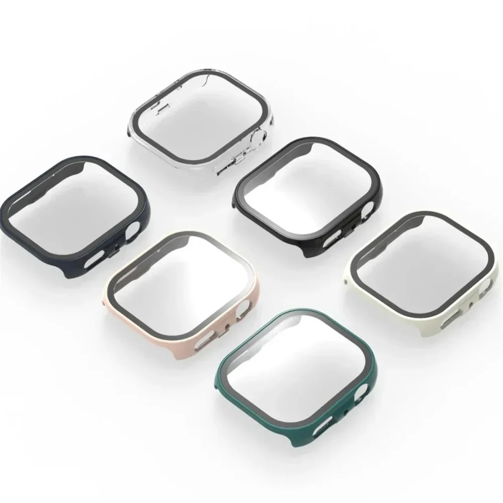 All In One Matte PC Protective Cover With Tempered Glass For Huawei Watch Fit 4 4 Pro 5 5 Pro Lightweight Full Screen Bumper