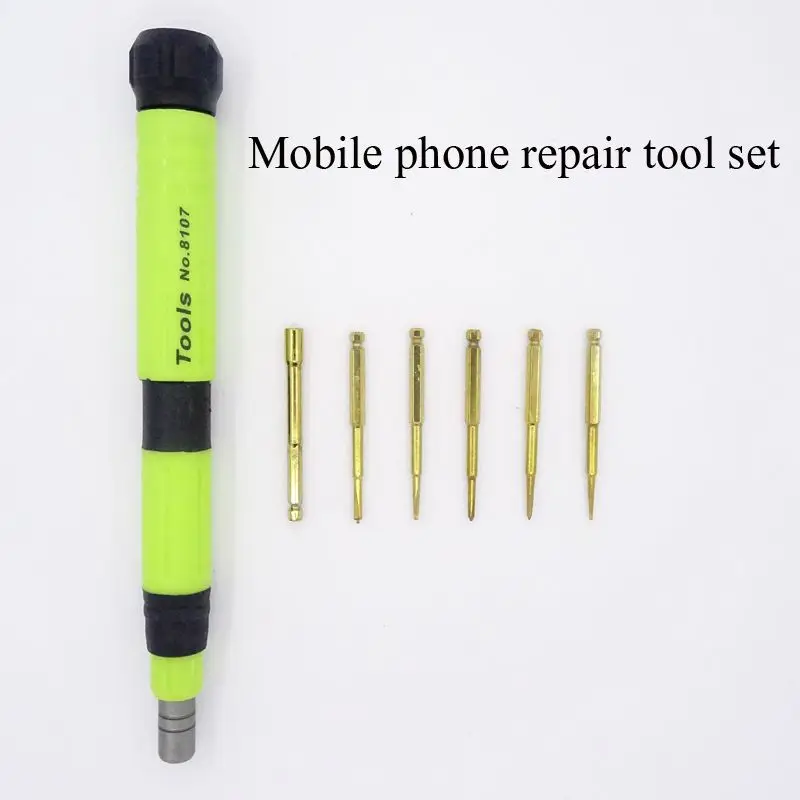 New 6 In 1 Multifunction Screwdriver Set M2.5/0.6Y/0.8/1.2/1.5/2.0MM Disassemble Too Ifor Iphone And Electronic Product