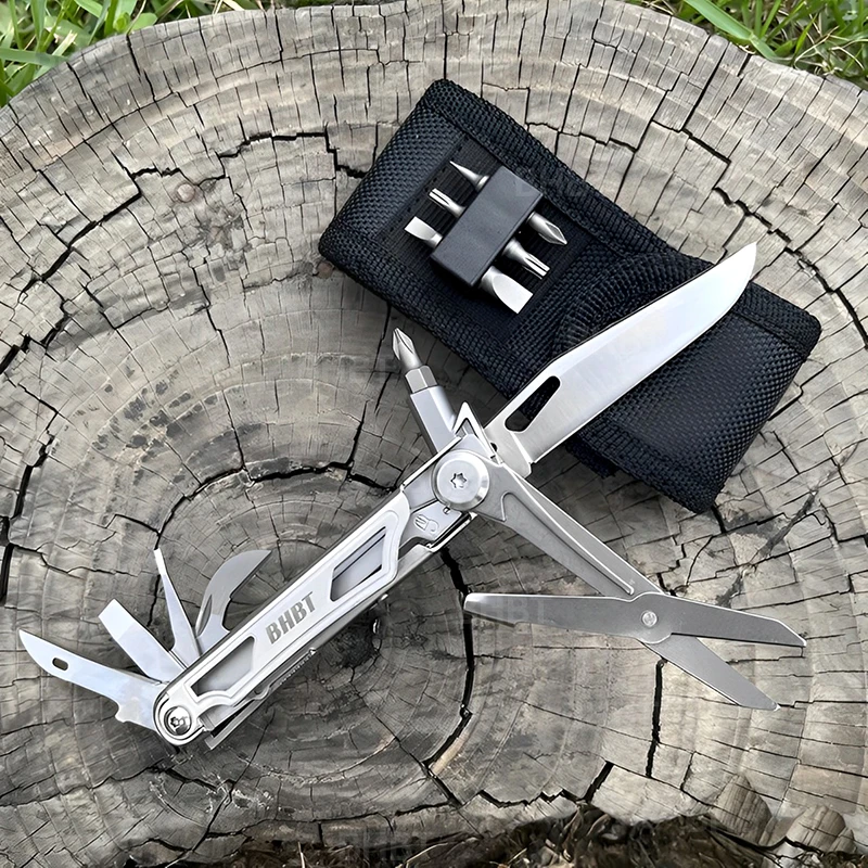 BHBT Mini Portable Multifunctional EDC Multitools Outdoor Camping Survival Taptical Hunting Multi Tools Folding Knife