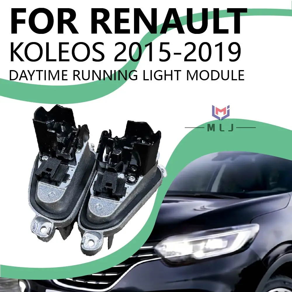 

New LED for Renault KADJAR 2015-2019 OEM 19623501 L 19623502 R LED DRL daytime running light module