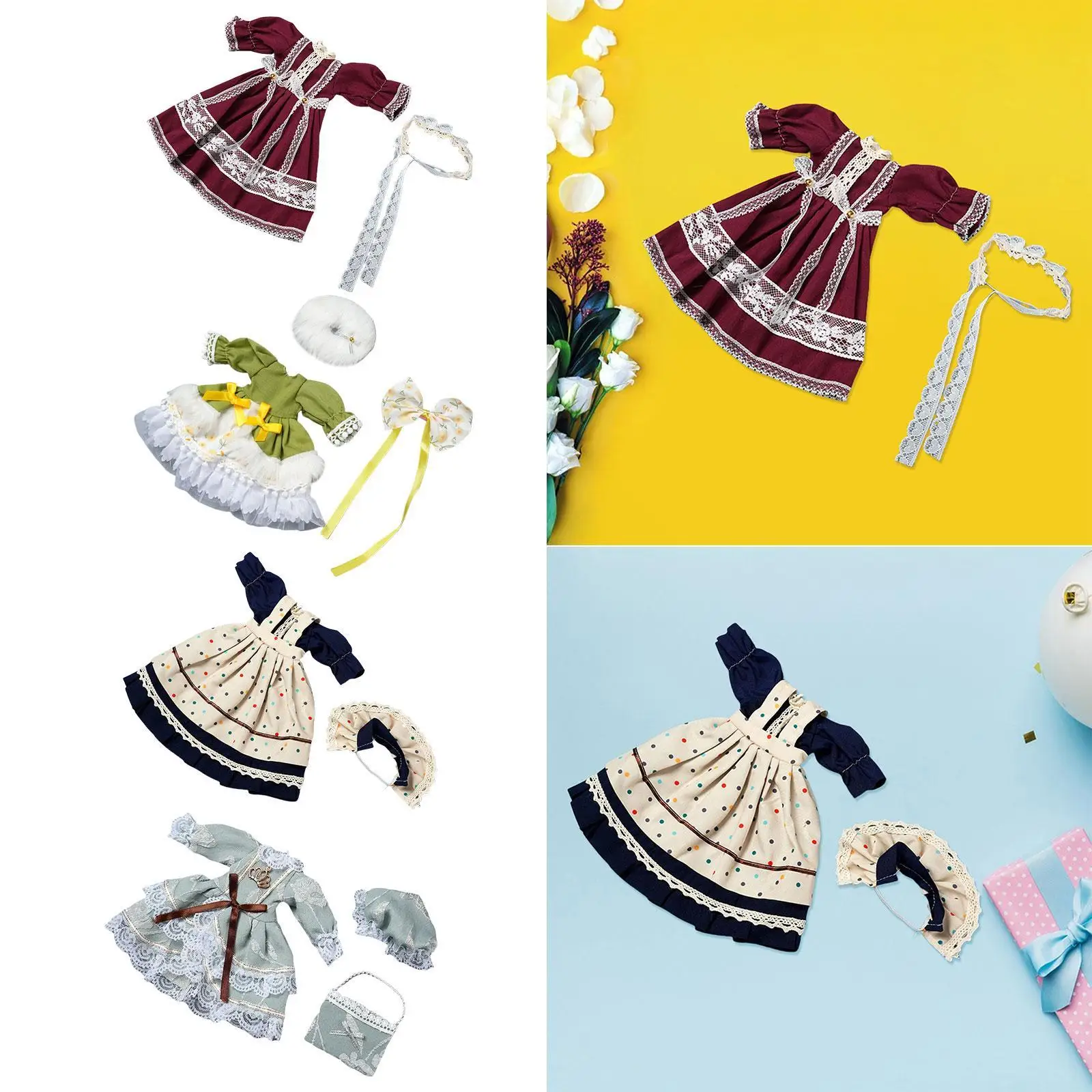 1:6 BJDドール服 ドール服作り DIY服コーディネート