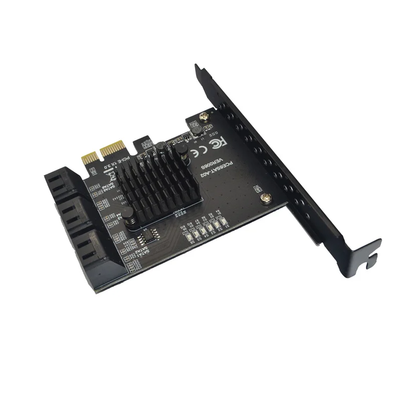Karta PCIE do SATA 6 portów SATA 3 karta rozszerzeń PCI Express mnożnik kontrolera PCI-E/PCIE SATA dla układów SSD Synology ASM1166