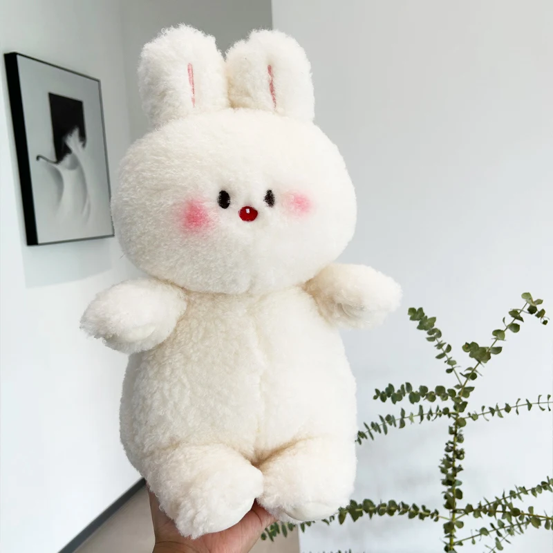 

Cute Cartoon Fluffy Bunny Puppy Plush Toy Kawaii Stuffed Animals Dog Rabbit Plushies Doll Anime Soft Kids Girls Toys Room Decor