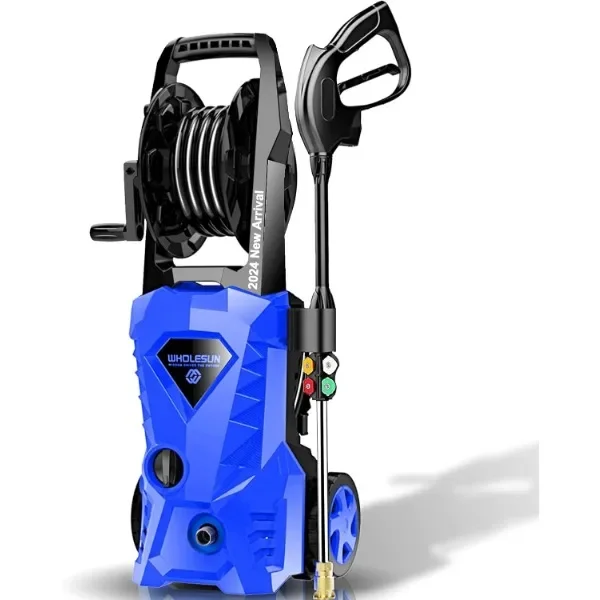 

WHOLESUN 3800PSI Electric Pressure Washer 2.8GPM Power Washer 1600W High Pressure Cleaner Machine