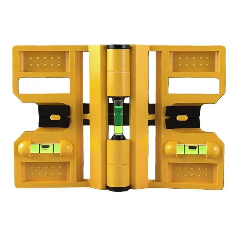 Lightweight Fence Post Leveler Magnetic Folding Adjustable Utensil Fence Leveling Tool For Window Installation Ceiling Furniture