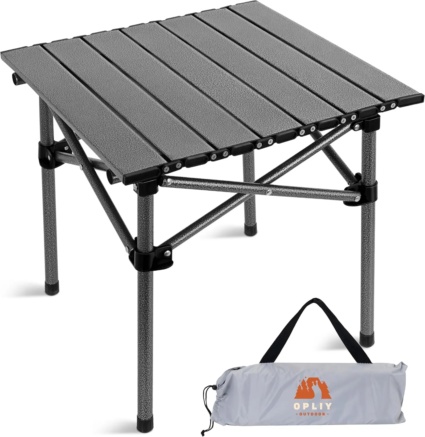

Folding Camping Table for 1-2 People, Portable Collapsible Table with Carry Bag - Lightweight for Camping, Hiking, Picnics, BBQ,