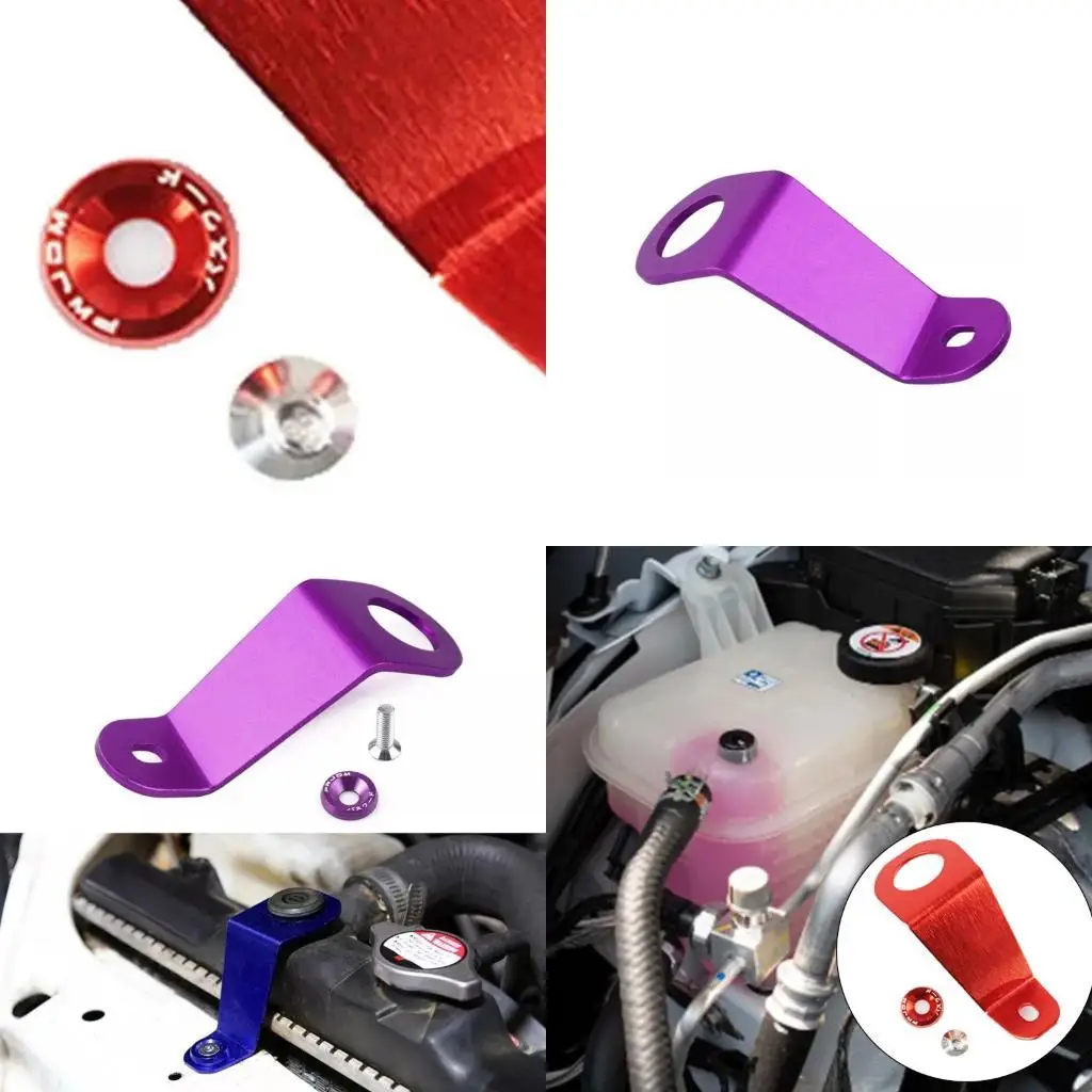 

31BC Radiator Stay Mount Bracket Cooling Support Bracket Aluminum Vehicle Upgrades