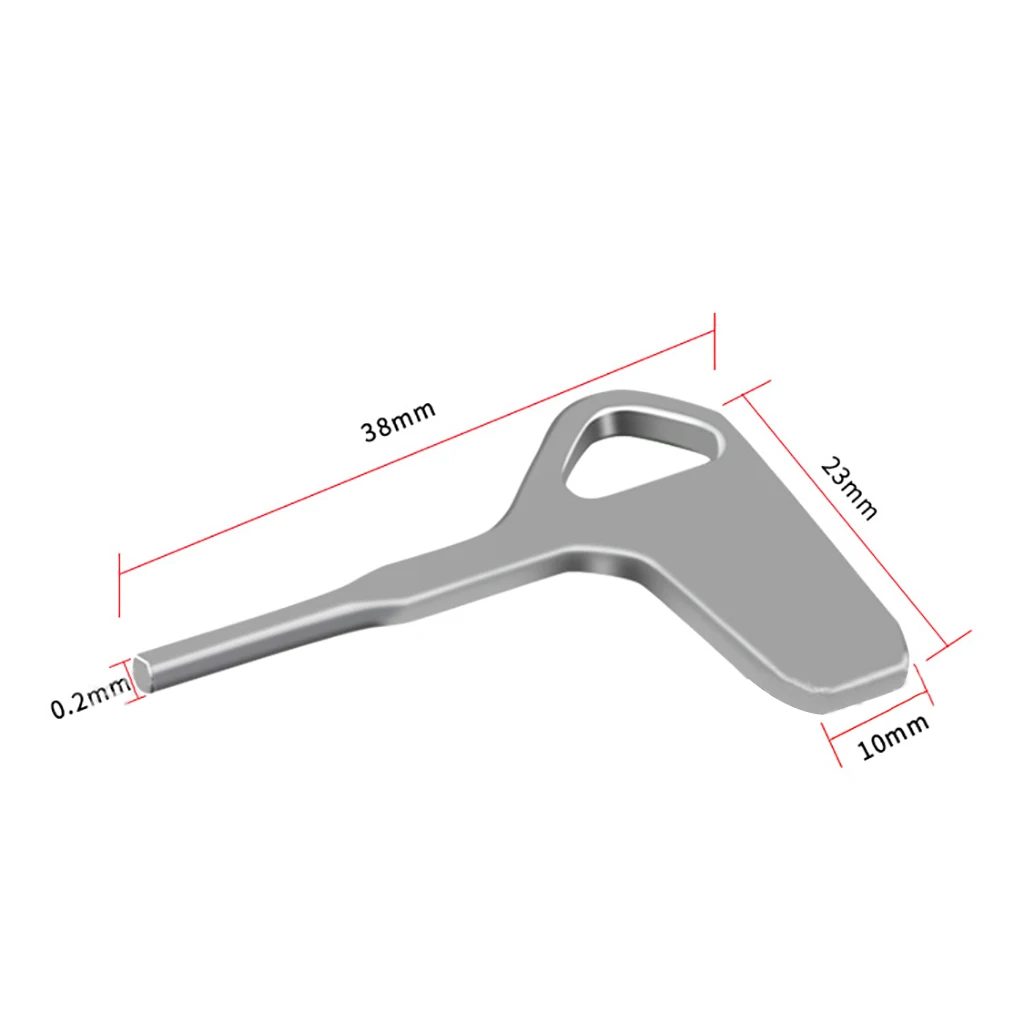Multifunktionale Fotografie 1/4" 3/8" M4 Schraube Standard Werkzeugschlüssel für DSLR Kamerakäfig Schnellwechselplatte Gimbal Schraubendreher – Detail 4