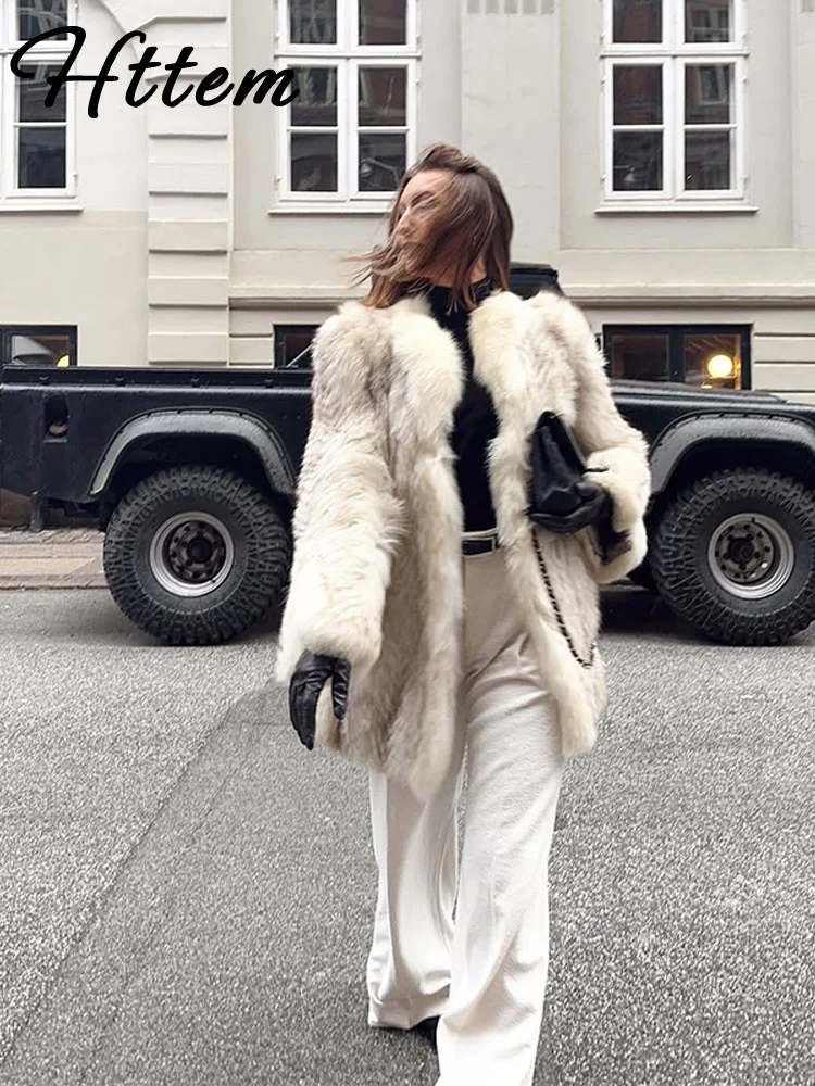 エレガントなフェイクファーOネックコート レディース ゆったり 長袖 オープンステッチ オールマッチ アウター 2025 ファッション 秋冬 暖かいコート