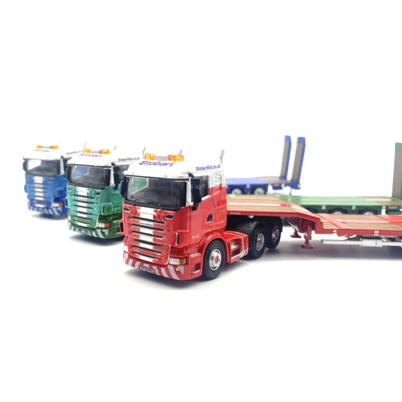 OXFORD 1:76 Scale Diecast Alloy Truck Semi Trailer Model Nostalgia Classic Toy Adult Collectible Gift Souvenir Static Display