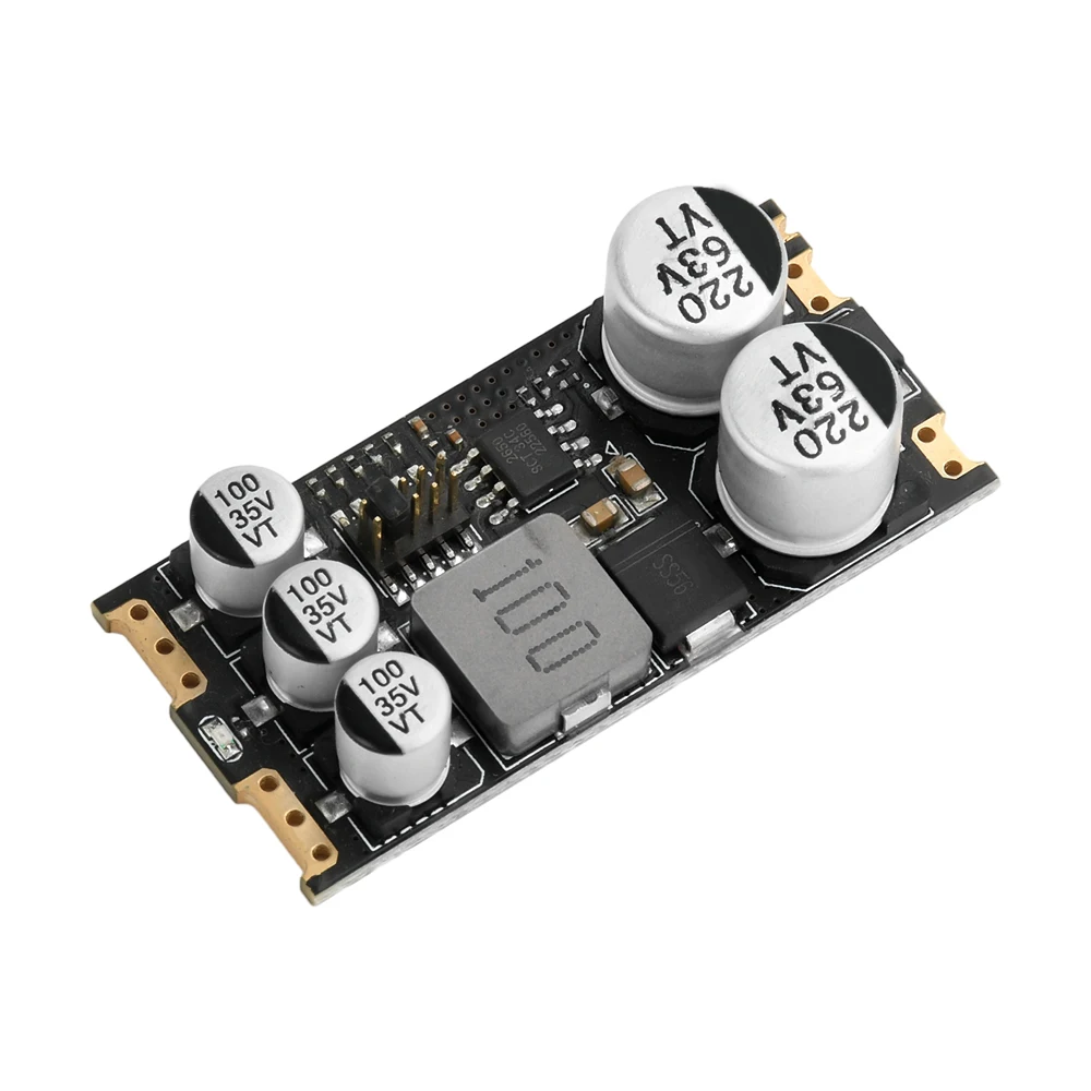 DC-DC Step-Down Power Module 5-55V to 3.3V/5V/12V/15V/24V 5A DC Buck Power Module Support SMD Leads